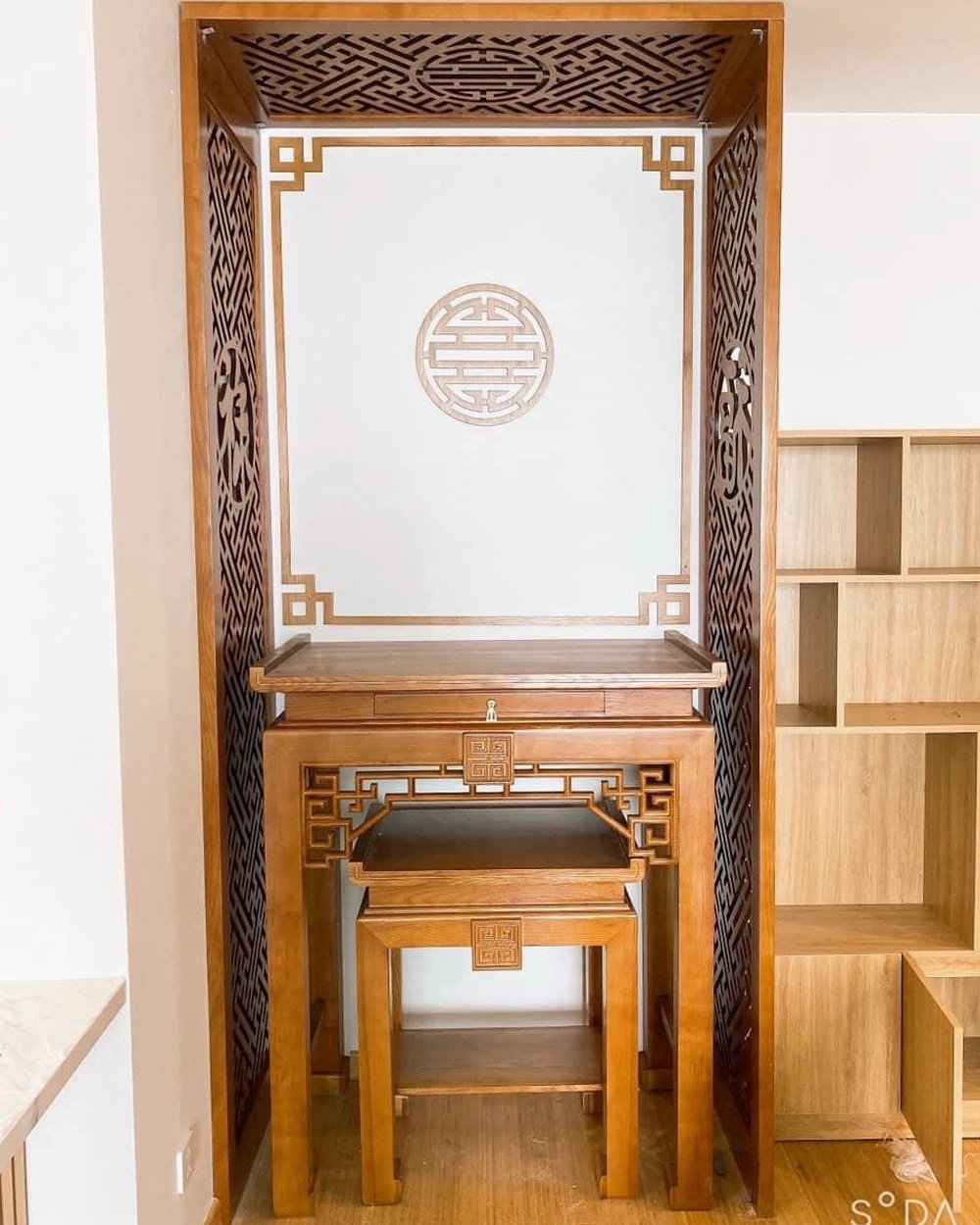 Bàn thờ đứng đẹp Đồng kỵ