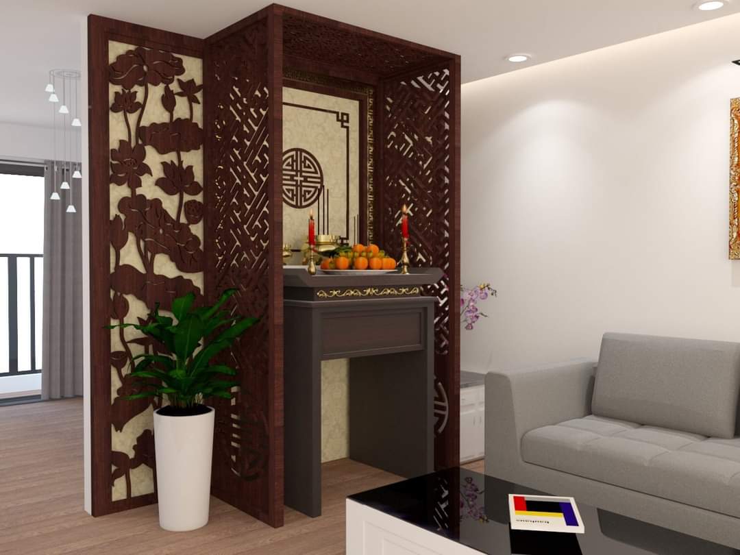 Bàn thờ đứng đẹp Đồng kỵ