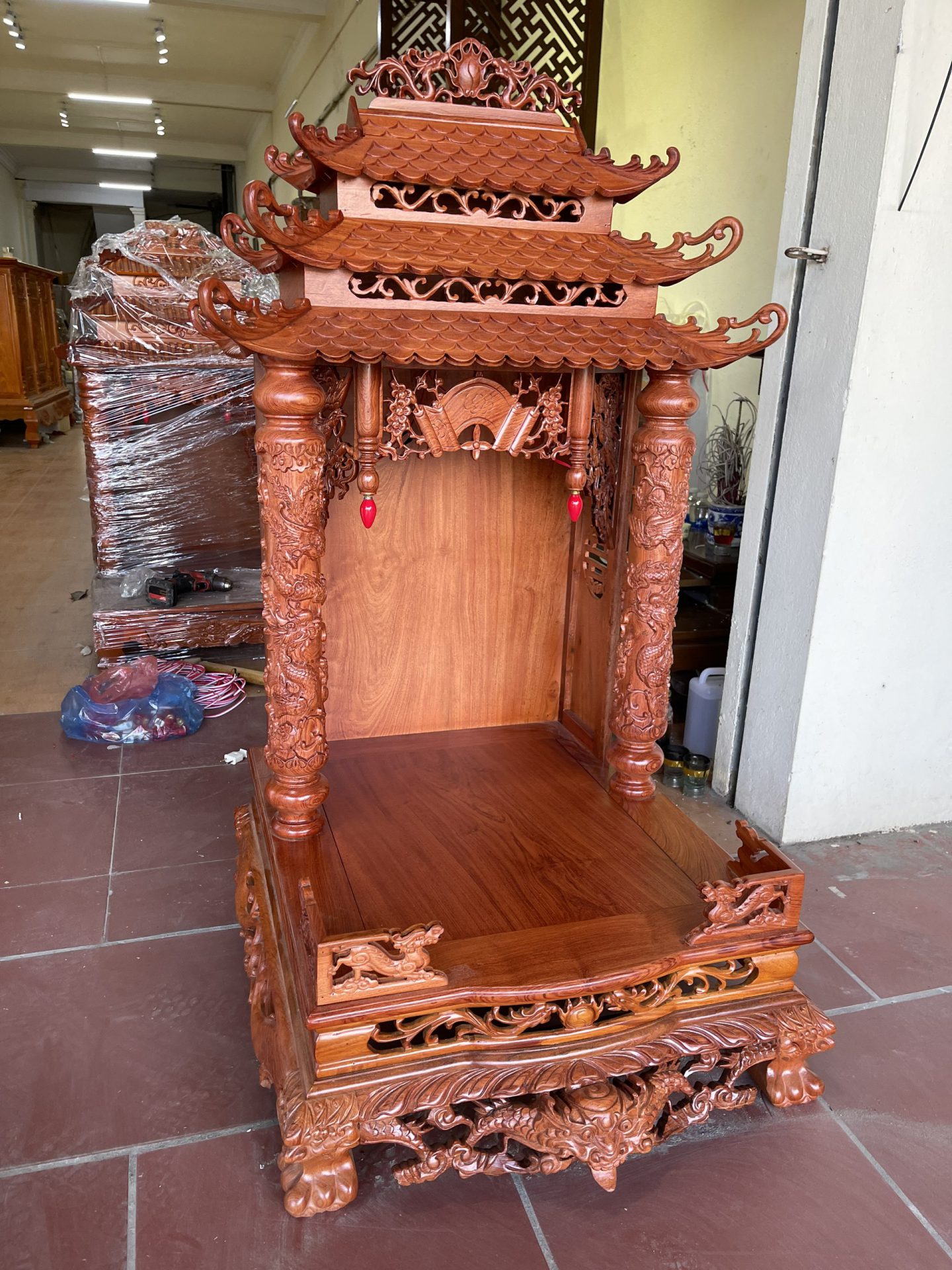 Bàn thờ thần tài ông địa đẹp Đồng Kỵ
