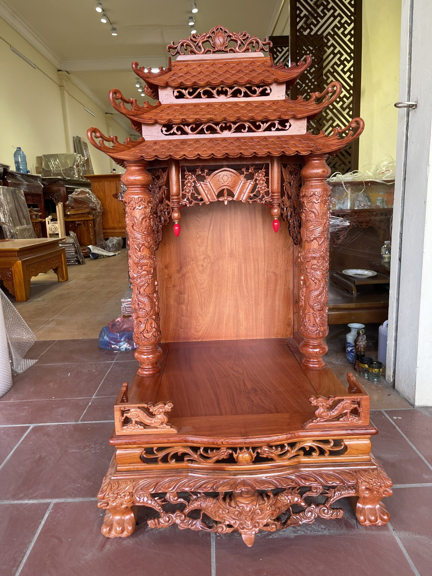 Bàn thờ thần tài ông địa đẹp Đồng Kỵ