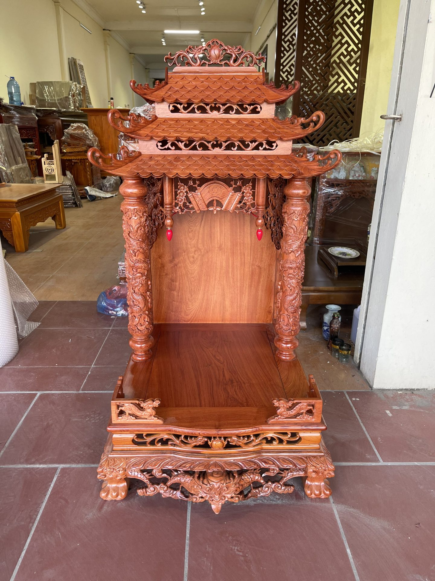 Bàn thờ thần tài ông địa đẹp Đồng Kỵ