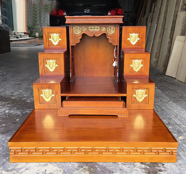 Bàn thờ thần tài ông địa đẹp Đồng Kỵ