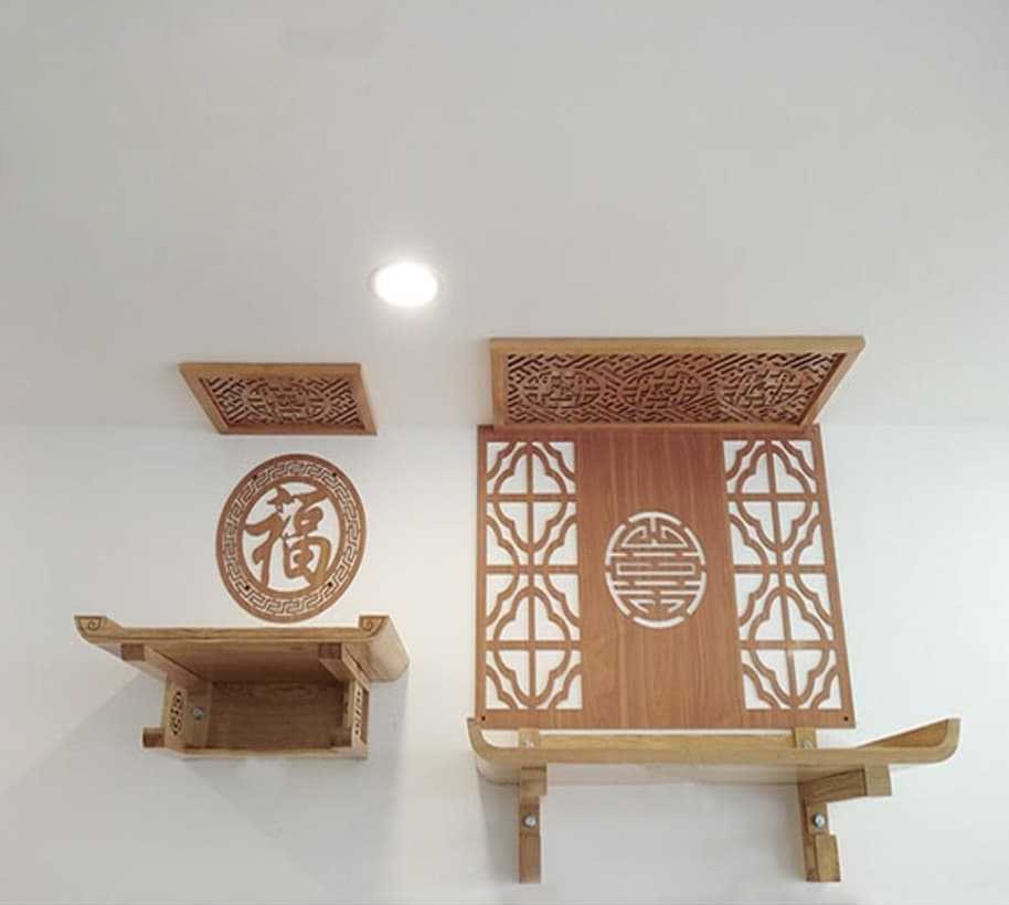 Bàn thờ treo tường đẹp Đồng Kỵ