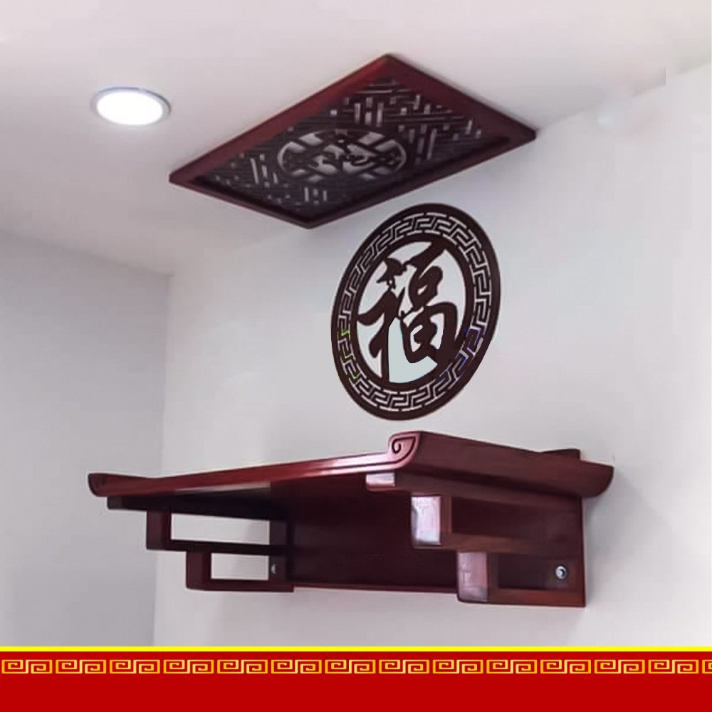 Bàn thờ treo tường đẹp Đồng Kỵ