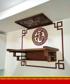 Bàn thờ treo tường đẹp Đồng Kỵ