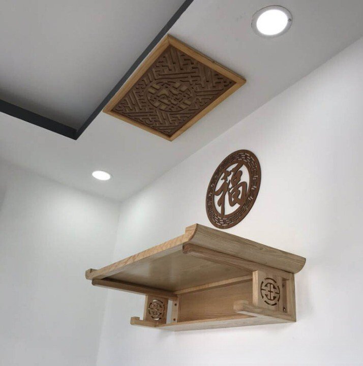 Bàn thờ treo tường đẹp Đồng Kỵ