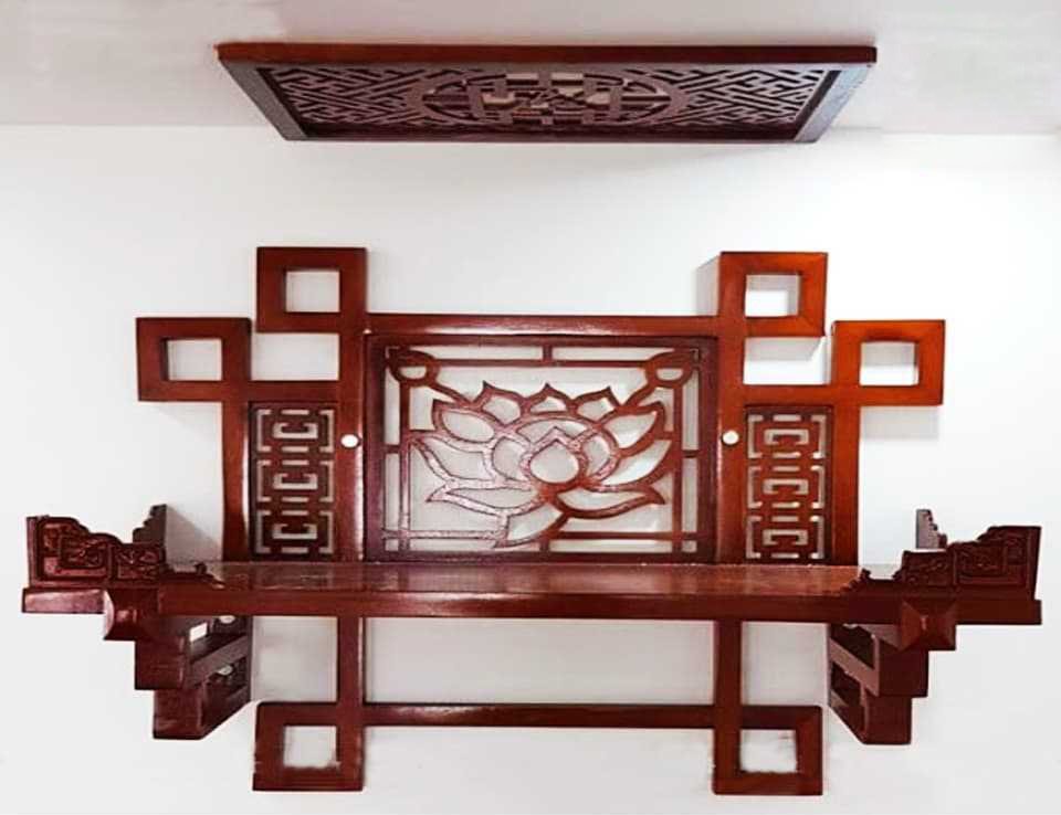 Bàn thờ treo tường đẹp Đồng Kỵ