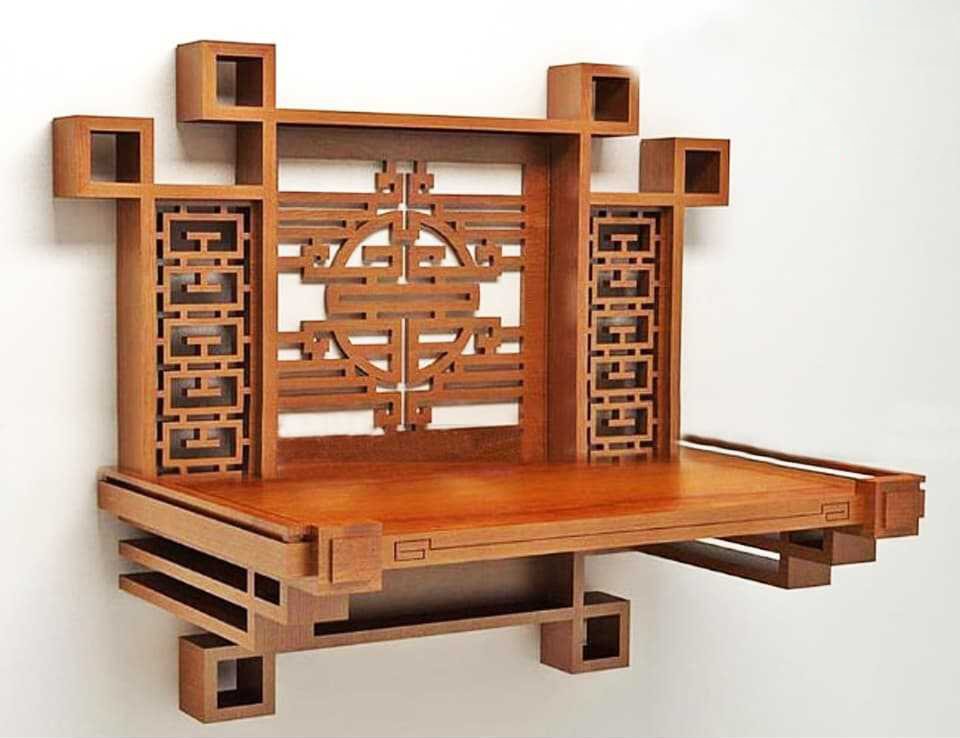 Bàn thờ treo tường đẹp Đồng Kỵ