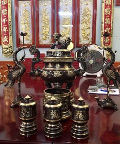 Đồ thờ đồng Đại Bái đẹp