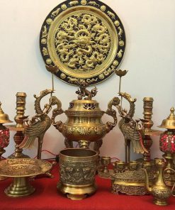 Đồ thờ đồng Đại Bái đẹp