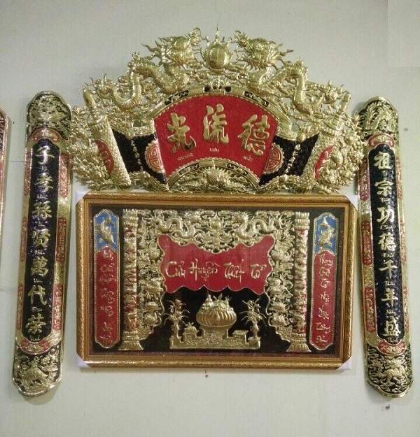 Đồ thờ đồng Đại Bái đẹp