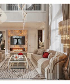 Mẫu 1 - Phong cánh Modern Luxury